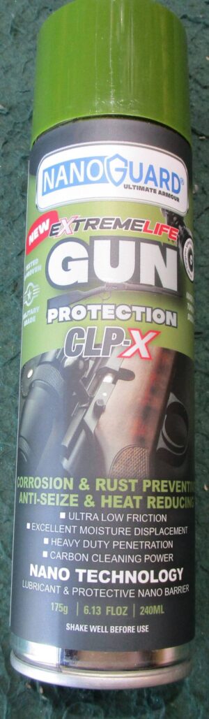 NANOGUARD EXTREME LIFE GUN PROTECTION CLP-X 6.13 FL OZ.........NEW!!