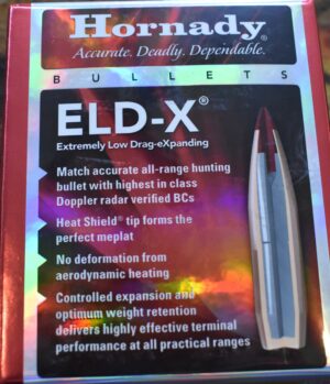 HORNADY 6.5MM 143 GRAIN ELDX.........#2635.....NEW!!