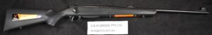 TIKKA T3X BLUED/SYNTHETIC .308 WIN WITH IRON SIGHTS....................NEW!!