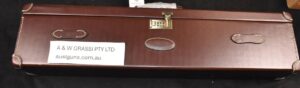 GUARDIAN GENUINE LEATHER SINGLE GUNCASE..............NEW!!