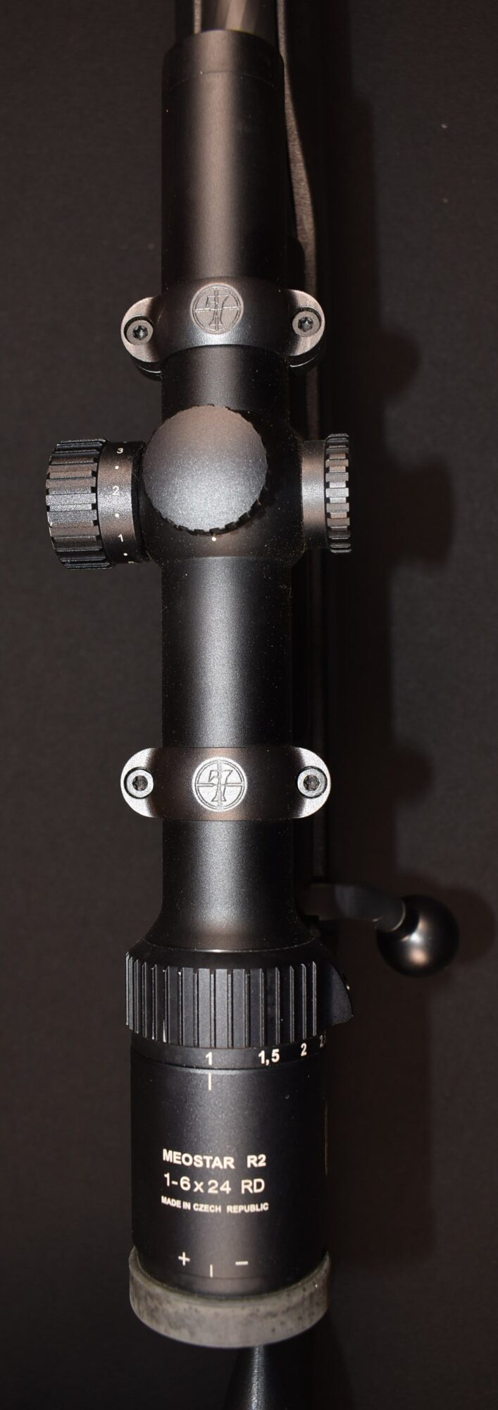 STEYR MANNLICHER 9.3X62MM BOLT ACTION + MEOPTA 1-6 SCOPE. AS NEW. - Image 6