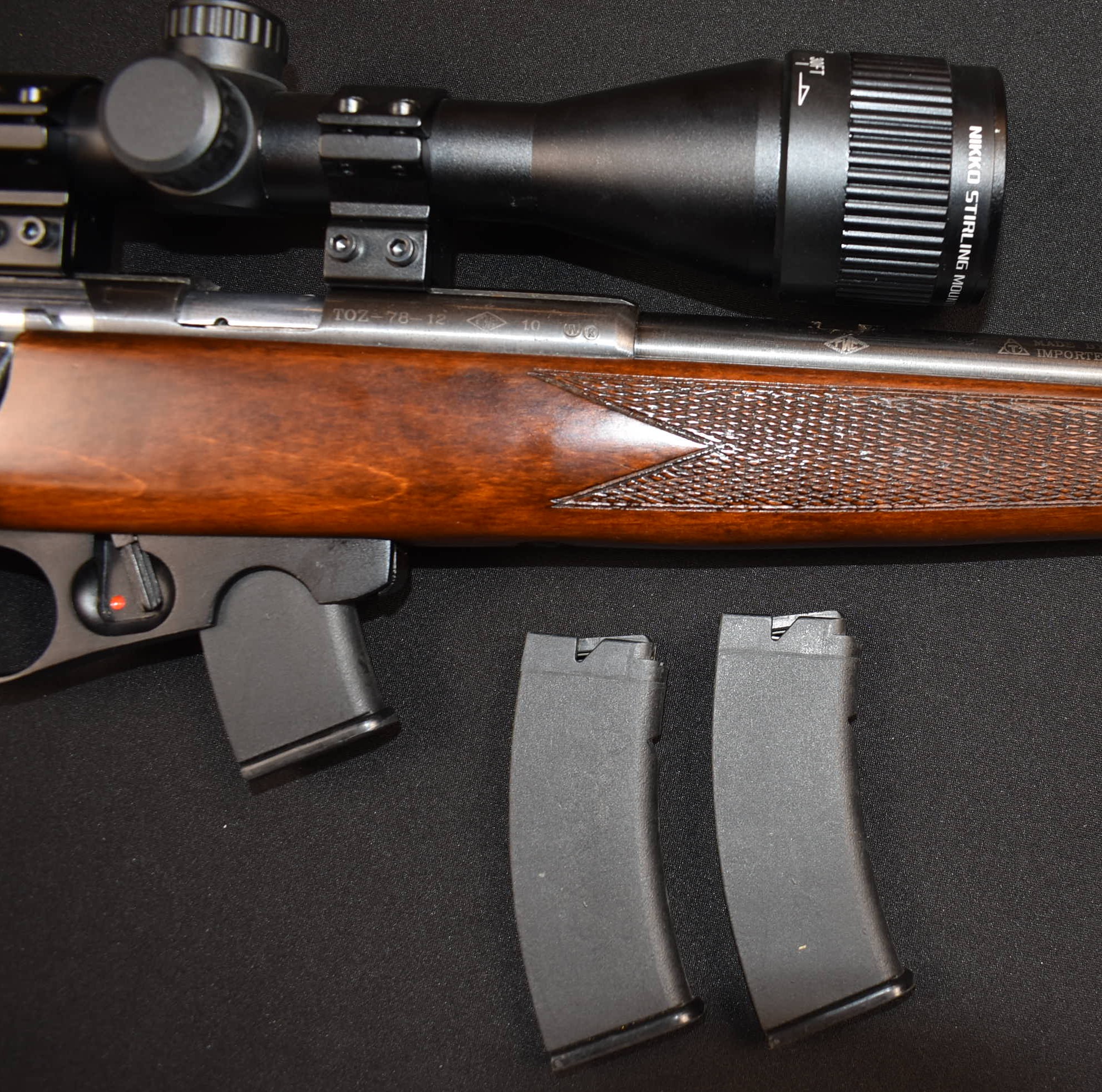 WINCHESTER WILDCAT BOLT ACTION .22LR + SCOPE.. - Image 5