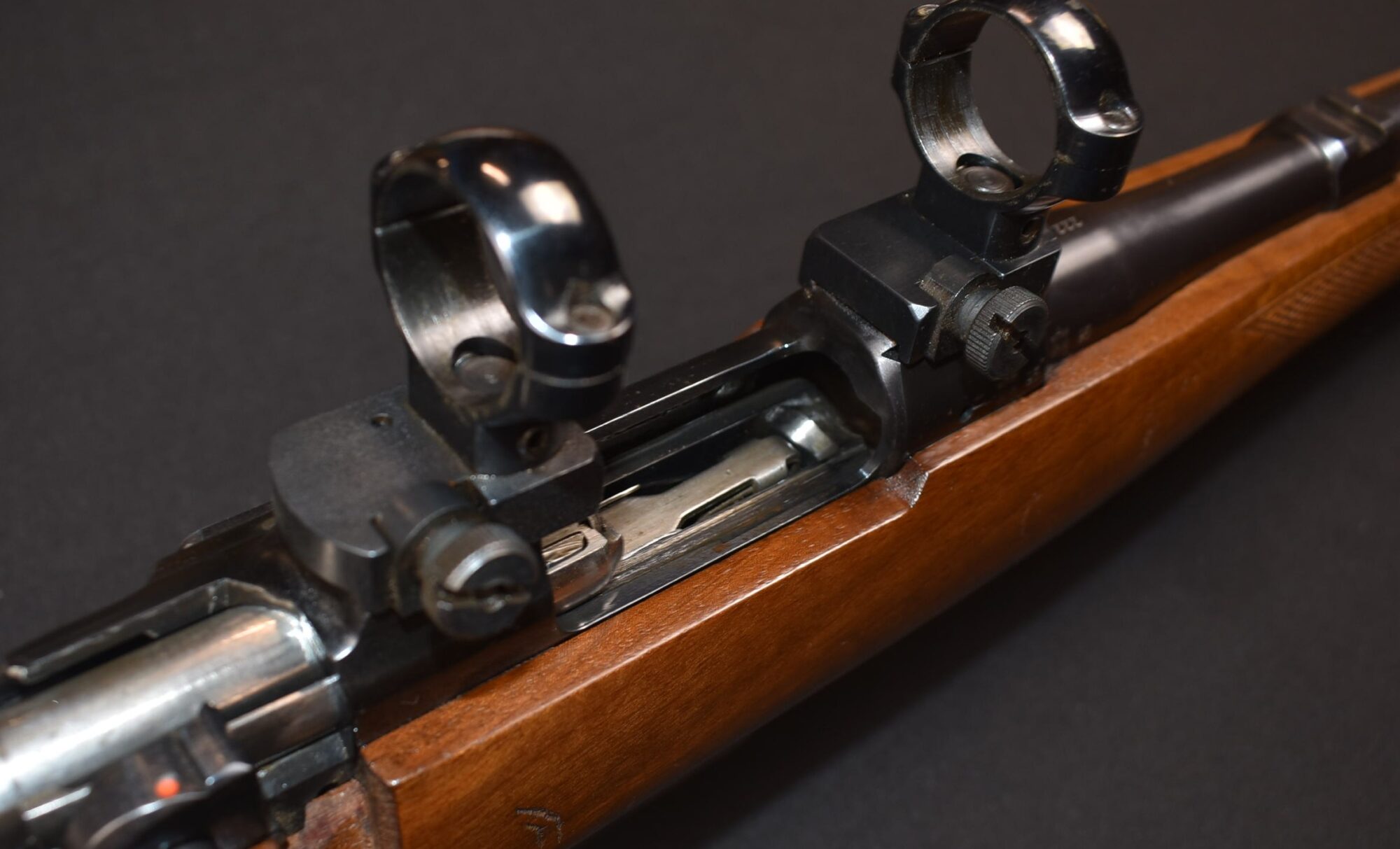 CZ 527 BOLT ACTION .222 REM + LYNX BASES AND RINGS..... - Image 9