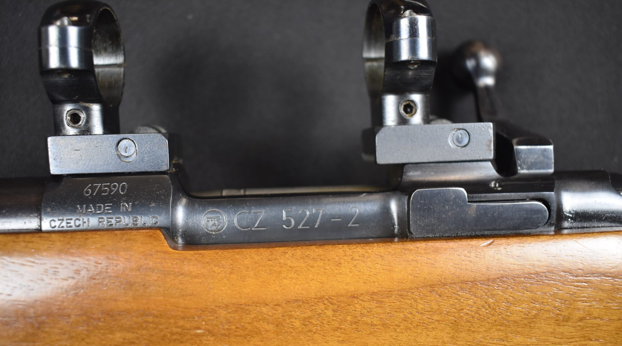 CZ 527 BOLT ACTION .222 REM + LYNX BASES AND RINGS..... - Image 10