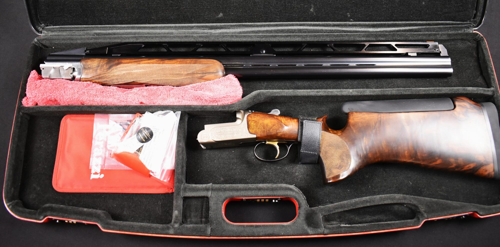 Perazzi MX 2005 12g u/o highrib trap 29 1/2" barrels glove stock - Image 3