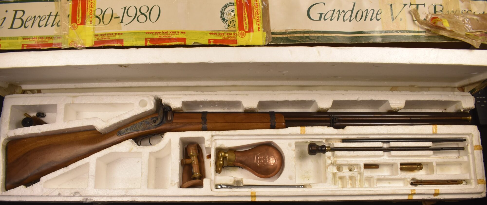 BERETTA 12G U/O PERCUSSION SHOTGUN...UNFIRED.. - Image 2